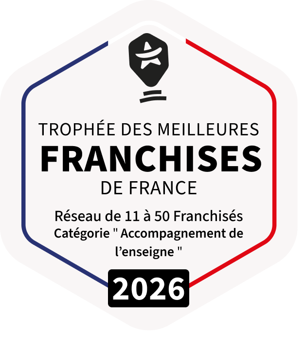 Trophée des meilleures franchises de France 2026, catégorie accompagnement de